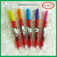 Promotional non-toxic and eco-friendly colorful ink water color pen
